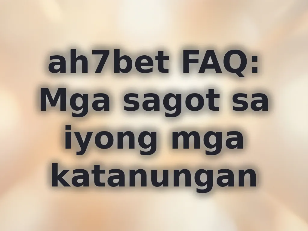 Player FAQ